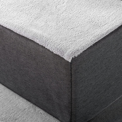 Easy Pet Stairs, Pet Ramp, Pet Ladder, X-Small, Grey