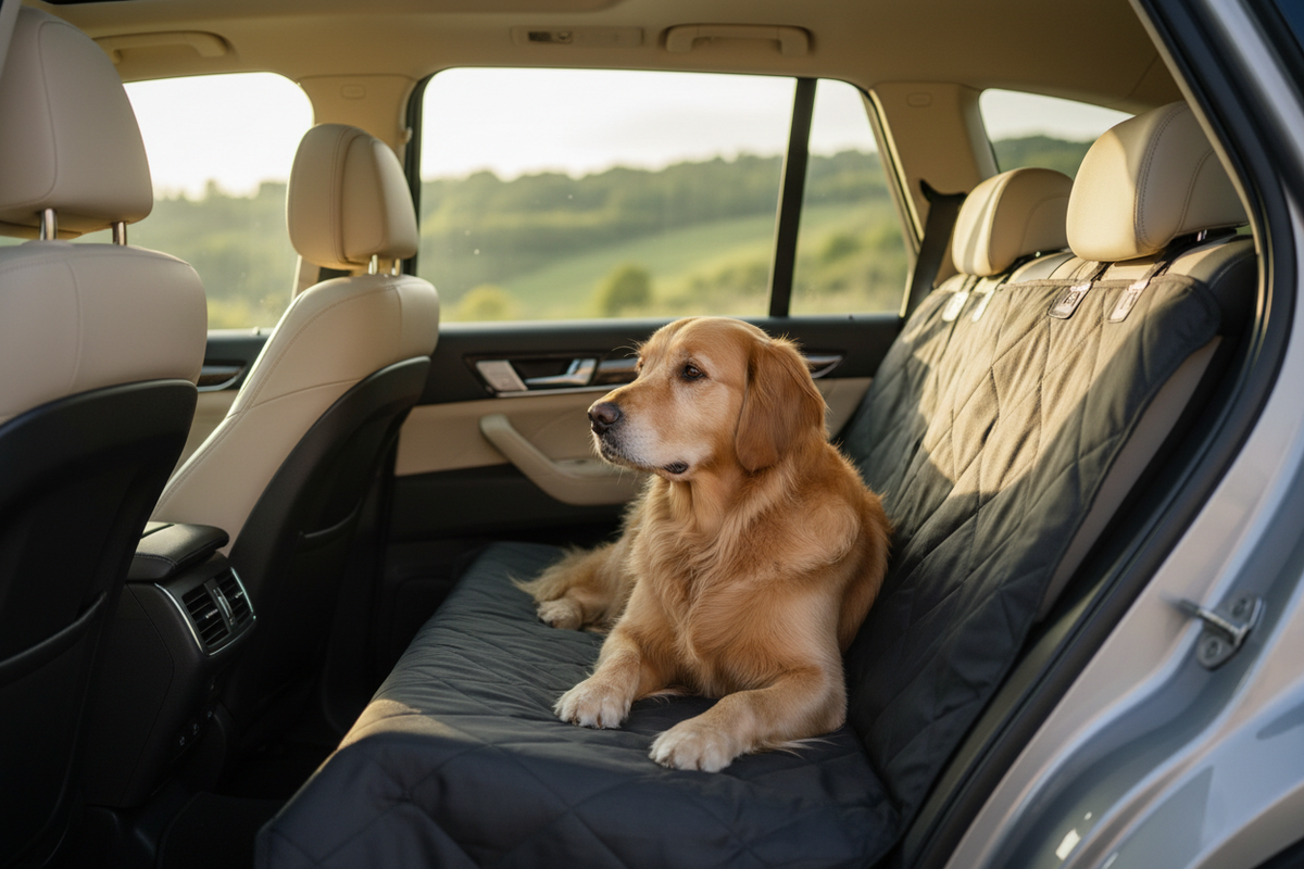 Premium Dog Car Hero